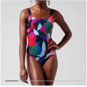 Athleta one-piece  swimsuit bathing suit EUC size S